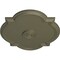 Ekena Millwork Waltz Ceiling Medallion (Fits Canopies up to 5 1/4"), 24"W x 20 1/2"H x 1 1/8"P, Spartan Stone CM24WASSF - alternate 3